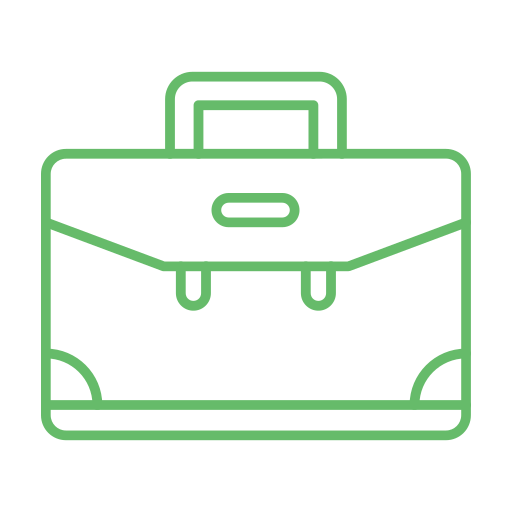 maletín icono gratis