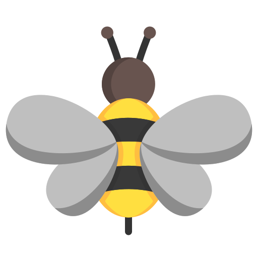 abeja icono gratis