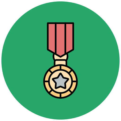 medalha grátis ícone