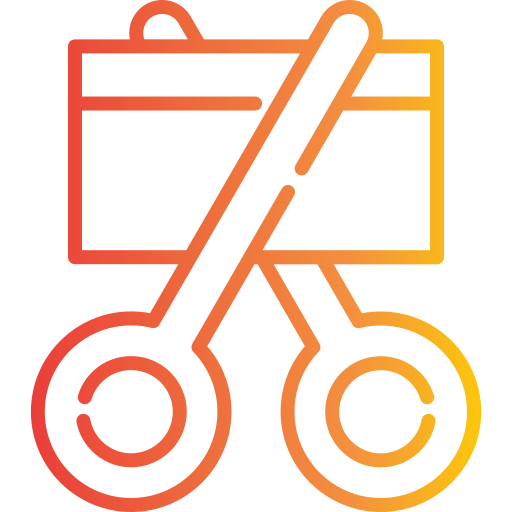 Cut free icon Cut free icon