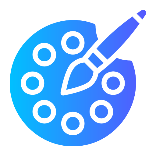 farbpalette kostenlos Icon farbpalette kostenlos Icon