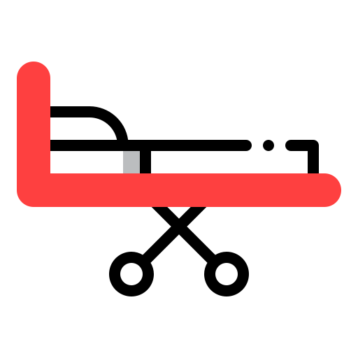 Больничная койка бесплатно иконка