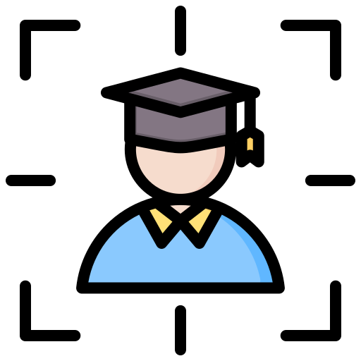 graduación icono gratis