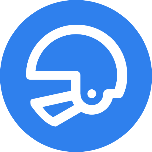 Helmet Generic color fill icon