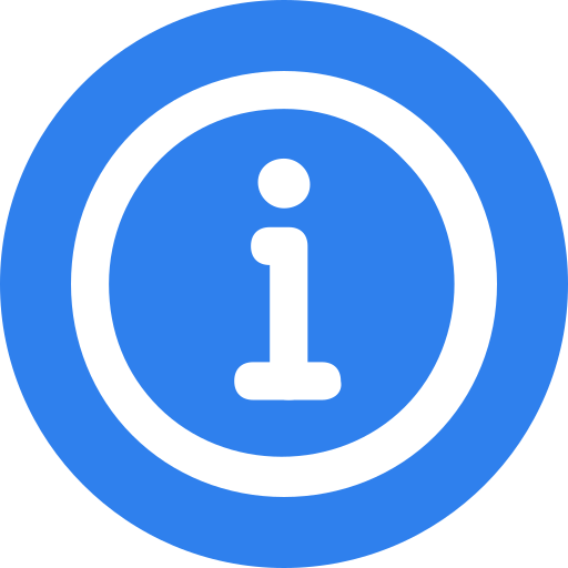 información icono gratis