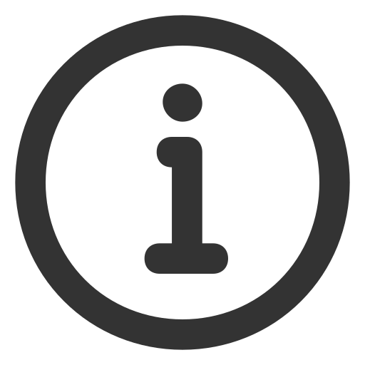 información icono gratis