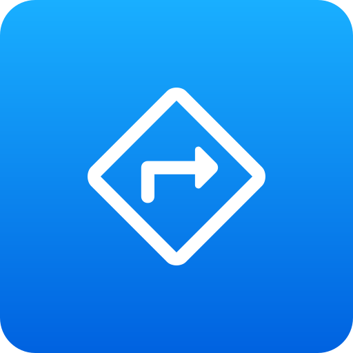 Turn right Generic gradient fill icon