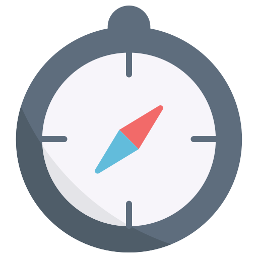 Compass Generic color fill icon