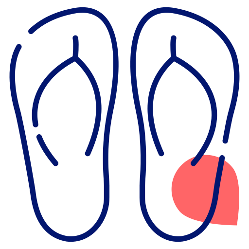 zapatillas icono gratis