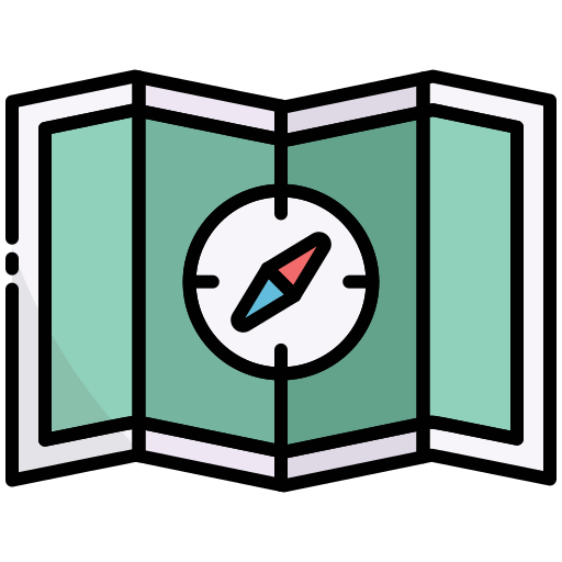 brújula icono gratis