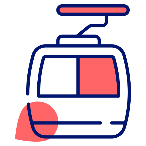 télésiège Icône gratuit