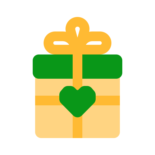 caja de regalo icono gratis