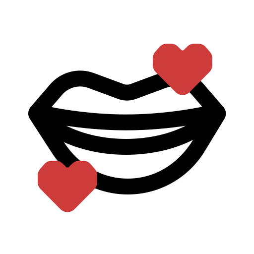 baiser Icône gratuit