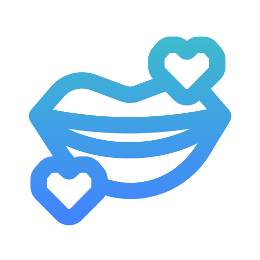 beijo grátis ícone