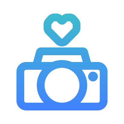 Photography Generic gradient outline icon