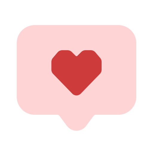 사랑의 메시지 무료 아이콘