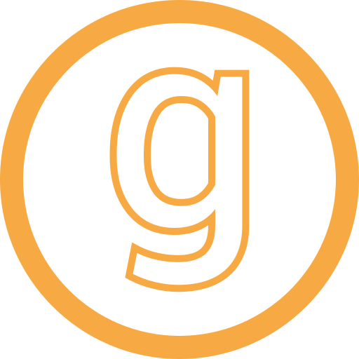 Letter g Generic color outline icon