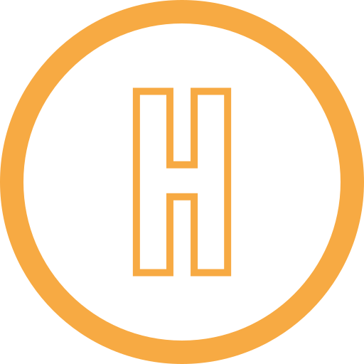 Letter h Generic color lineal-color icon