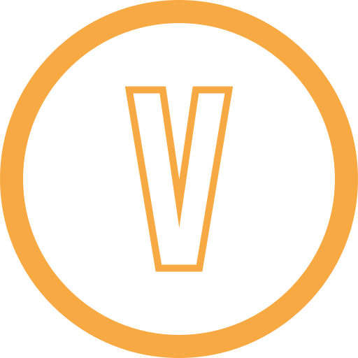 Letter V Generic Color Lineal Color Icon