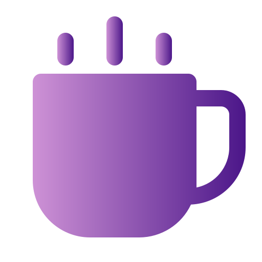 Hot Coffee Generic gradient fill icon