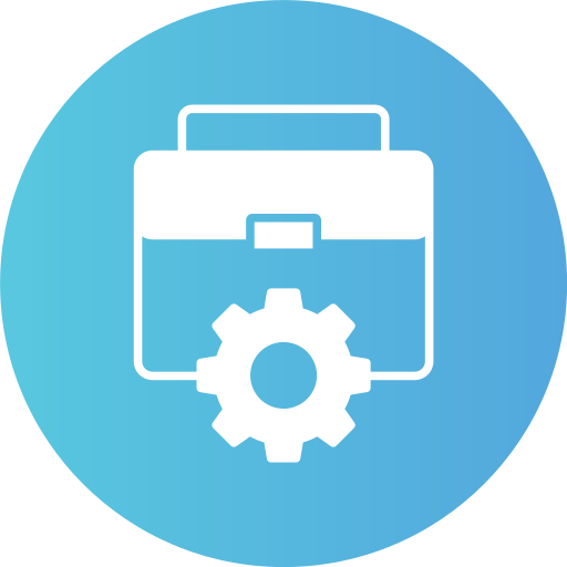 maletín icono gratis