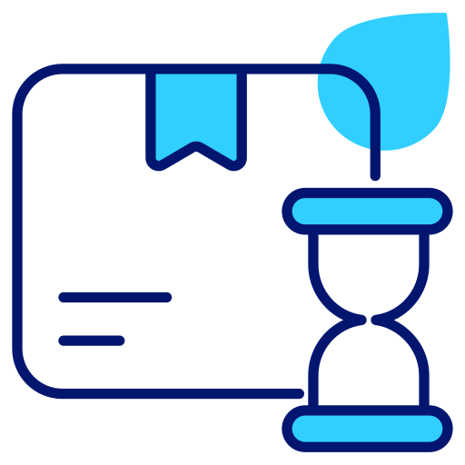 Delivery time free icon