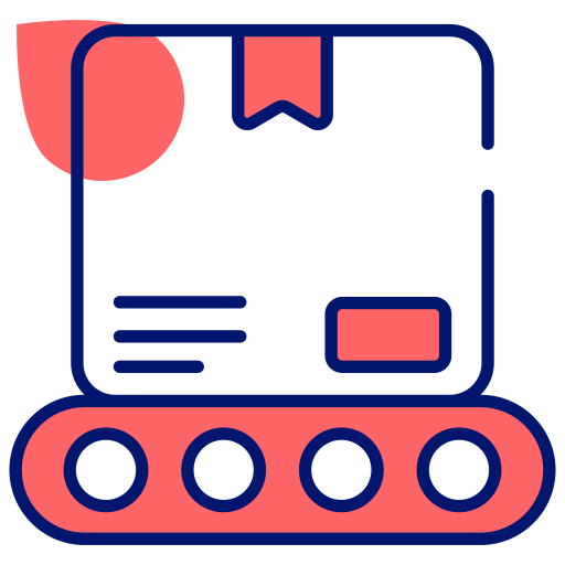 Конвейерная лента бесплатно иконка