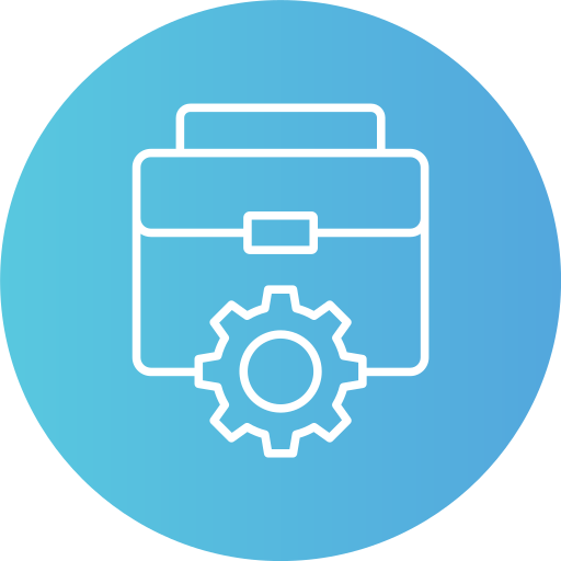 maletín icono gratis