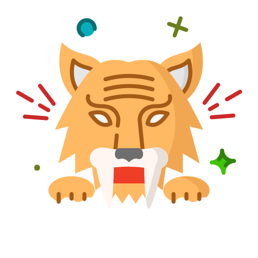 Smilodon - free icon