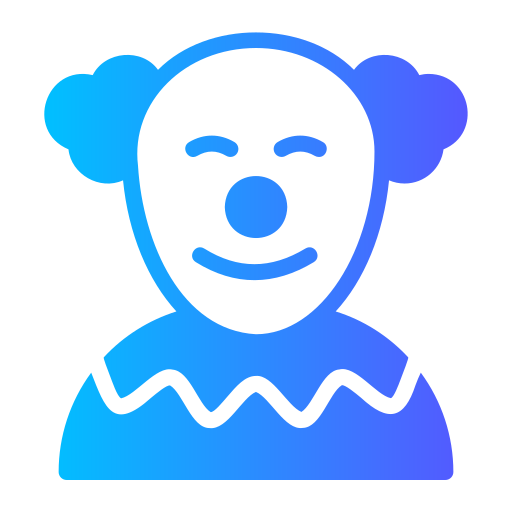 payaso icono gratis
