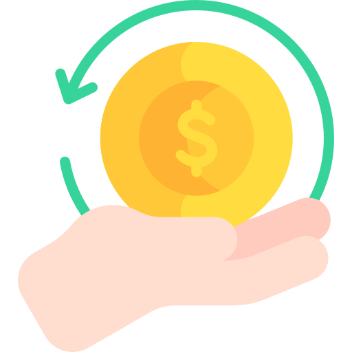 Возврат наличных бесплатно иконка