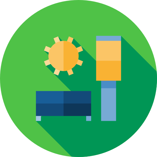 panel solar icono gratis