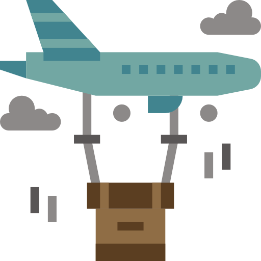 Воздушный самолет бесплатно иконка