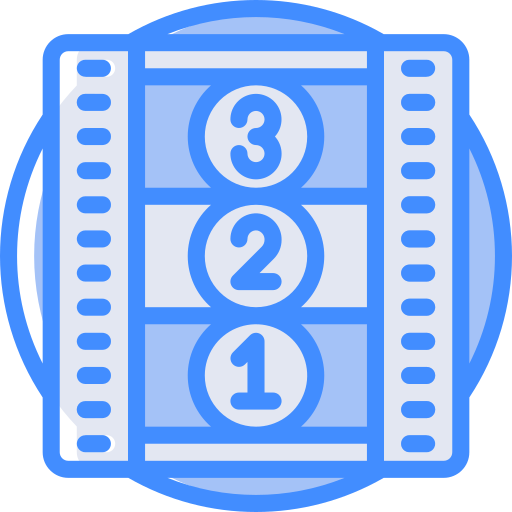 rollo de película icono gratis