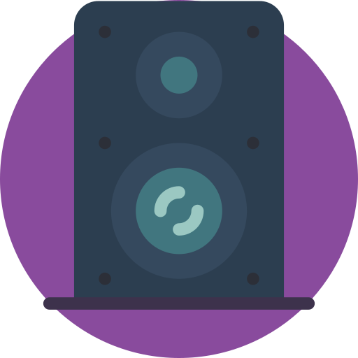 altavoz icono gratis