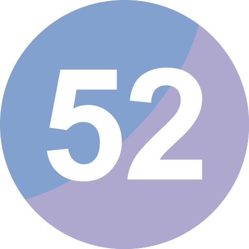 Fifty two free icon Fifty two free icon