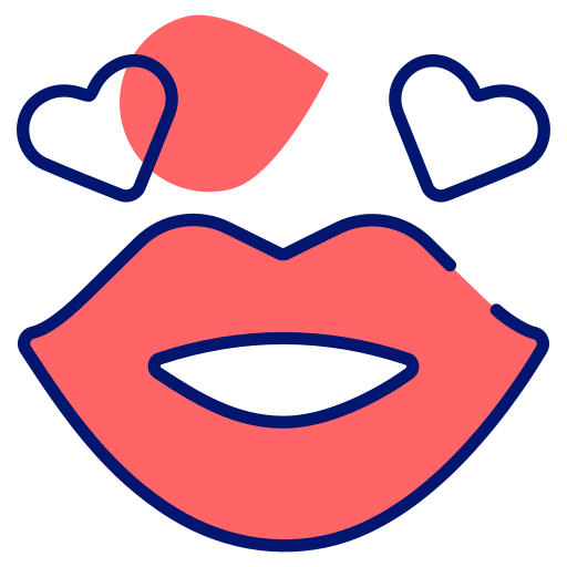 baiser Icône gratuit