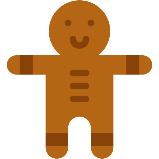 진저 브레드 맨 무료 아이콘