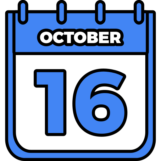 dieciséis icono gratis