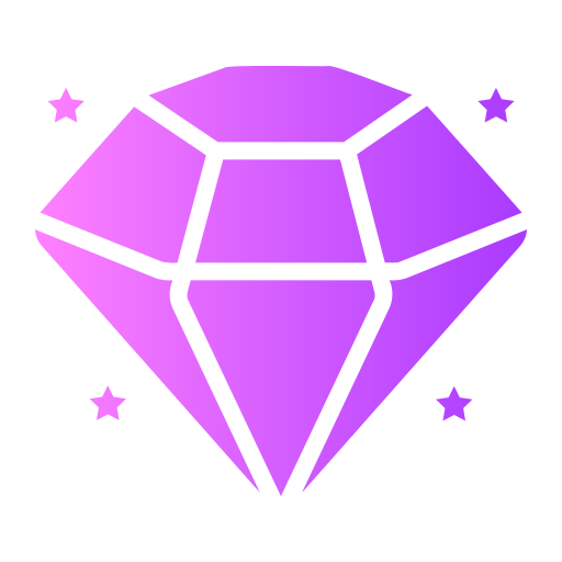 Diamonds Generic gradient fill icon