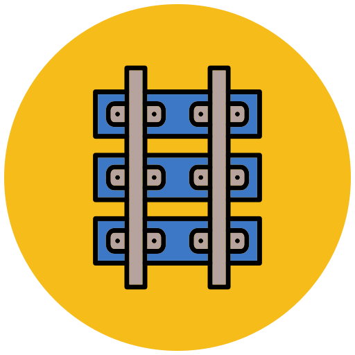 ferrocarril icono gratis