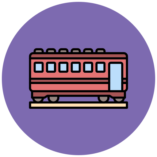 Carriage Generic color lineal-color icon