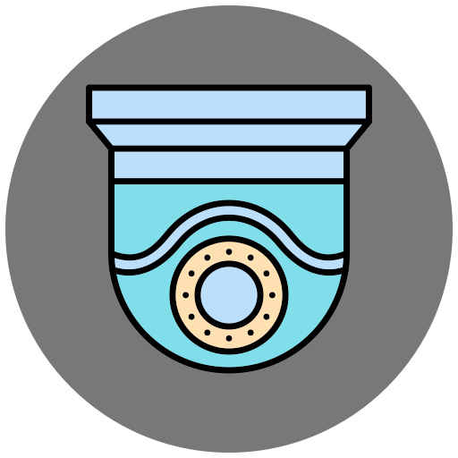 cámara de cctv icono gratis