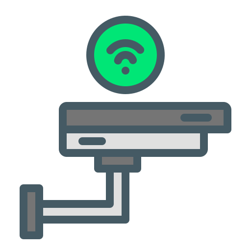 circuito cerrado de televisión icono gratis