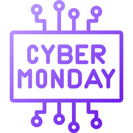 cyber monday icono gratis