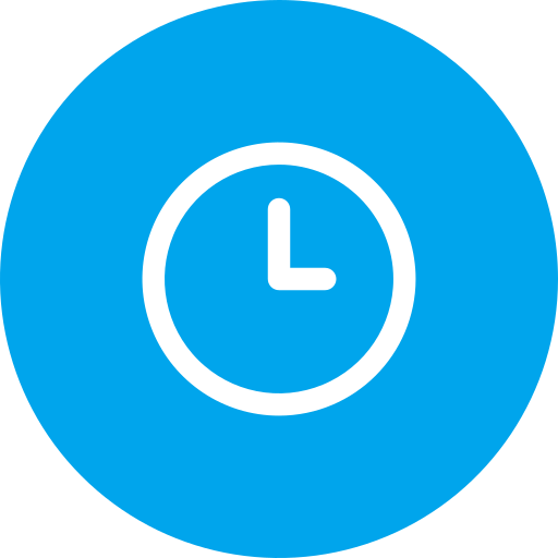 Clock Generic color fill icon