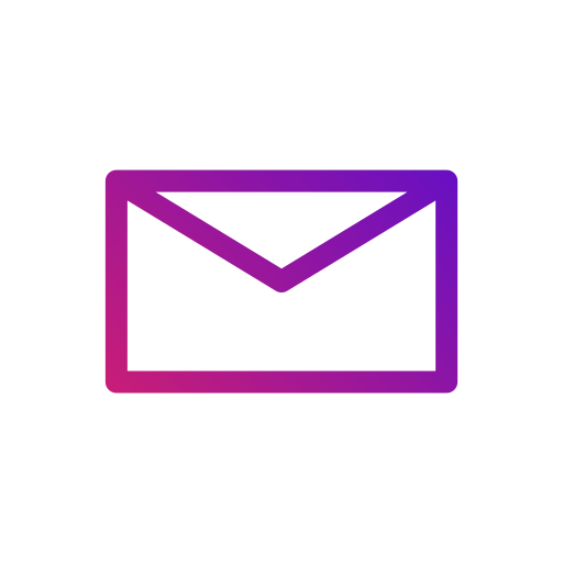 Email Generic gradient outline icon