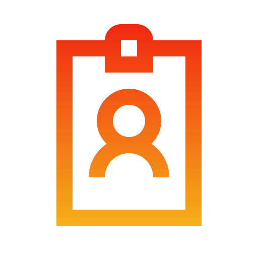 carnÉ de identidad icono gratis