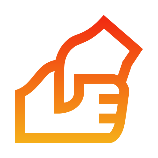 Mano amiga icono gratis