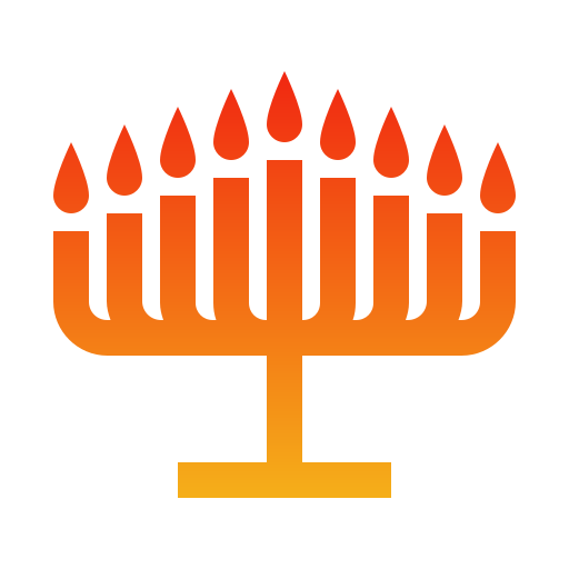hanukkah icono gratis